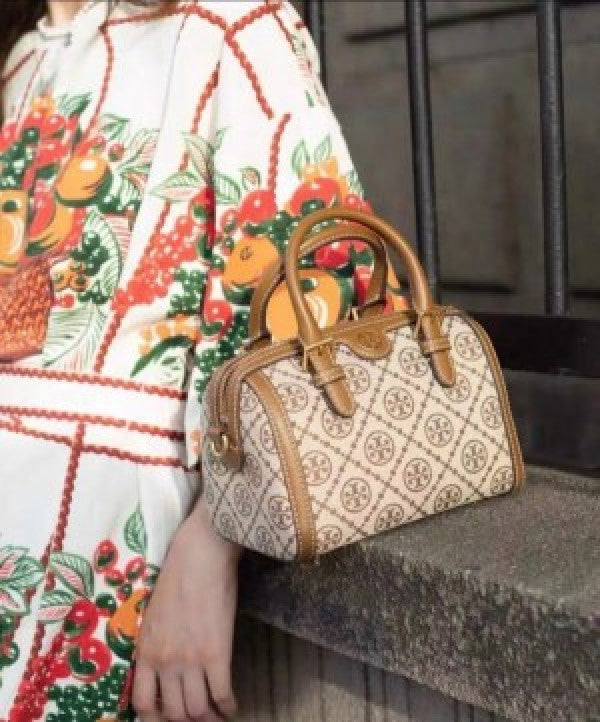 TB T monogram speedy with box
