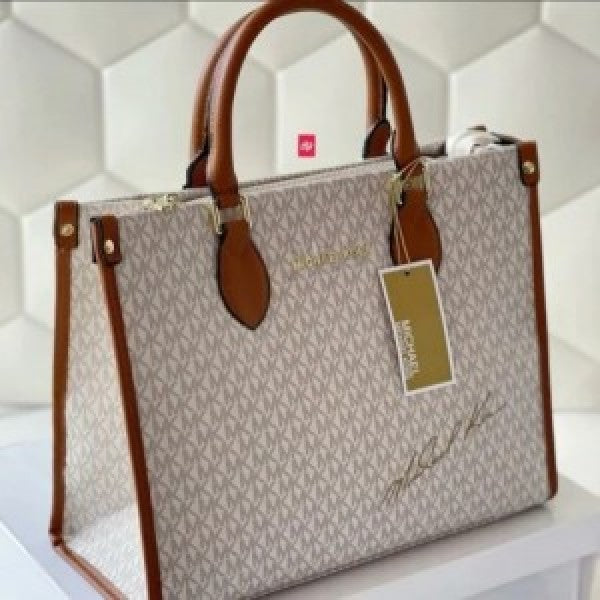 MK tote bag with dust cover