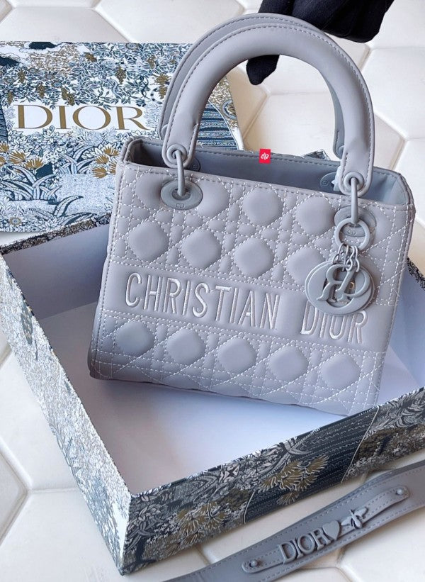 DIO Lite Cannage Ultra Matte Handbag with premium quality box