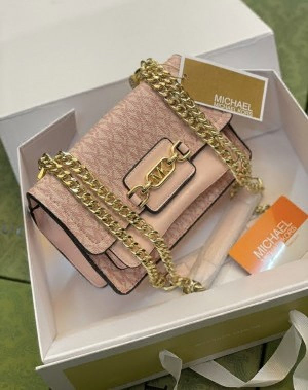 MK HEATHER LARGE SHOULDER BAG WITH BOX