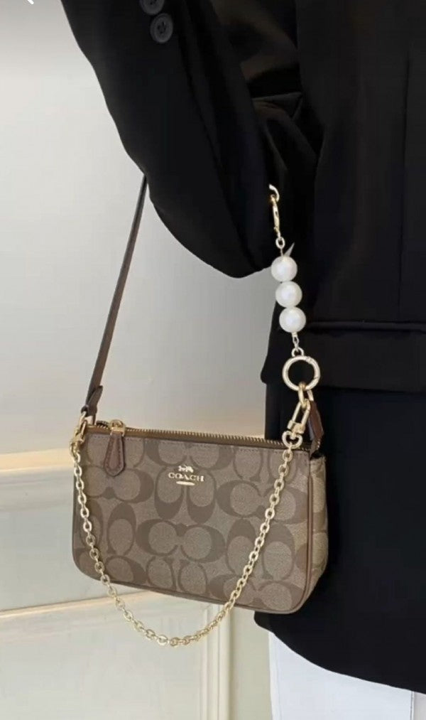 CH Nolita Classy Flower Patch Sling Bag With box