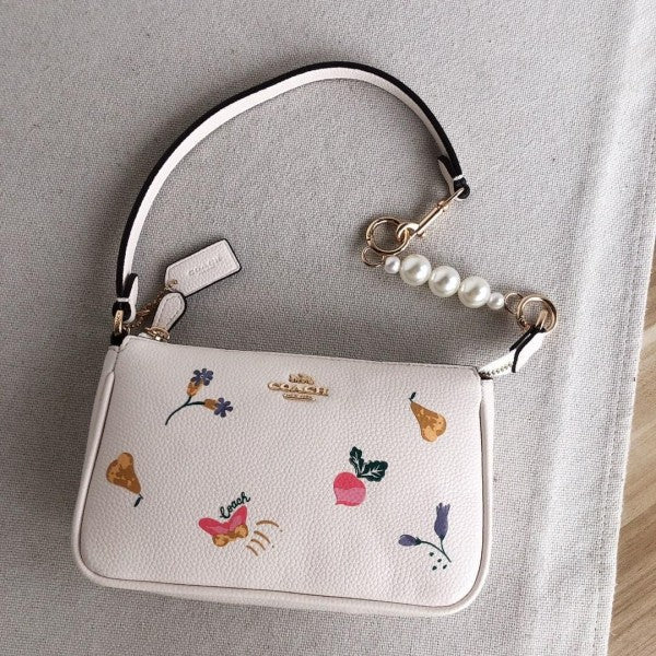 CH Nolita Classy Flower Patch Sling Bag With box