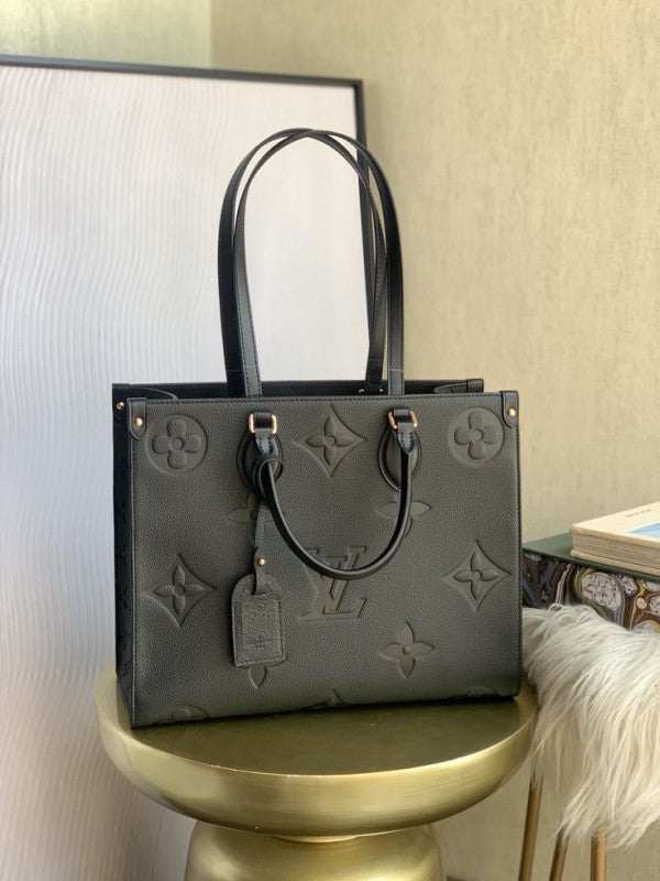 LV onthego bag with og box premium quality