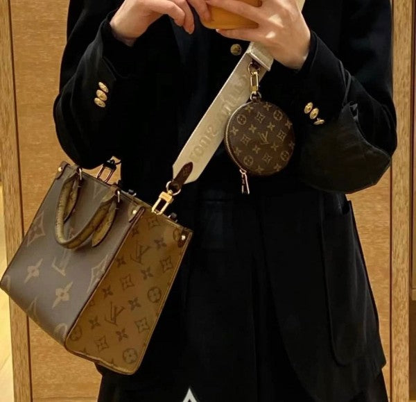 lv Onthego Pm With Og Box And Dust Bag Including Carry Bag