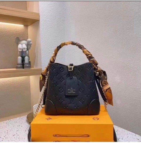 LV Bucket Sling Bag With Box Dust Bag Sling Belt