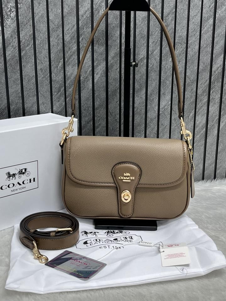 CH Turnlock Hadley Shoulder Crossbody Bag With Box