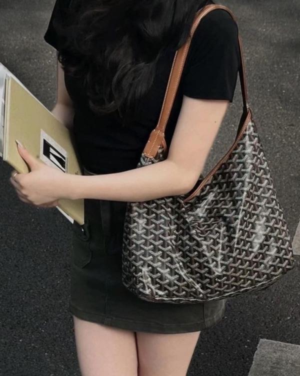 GY Boheme Hobo Bag With Dustbag & Small Pouch