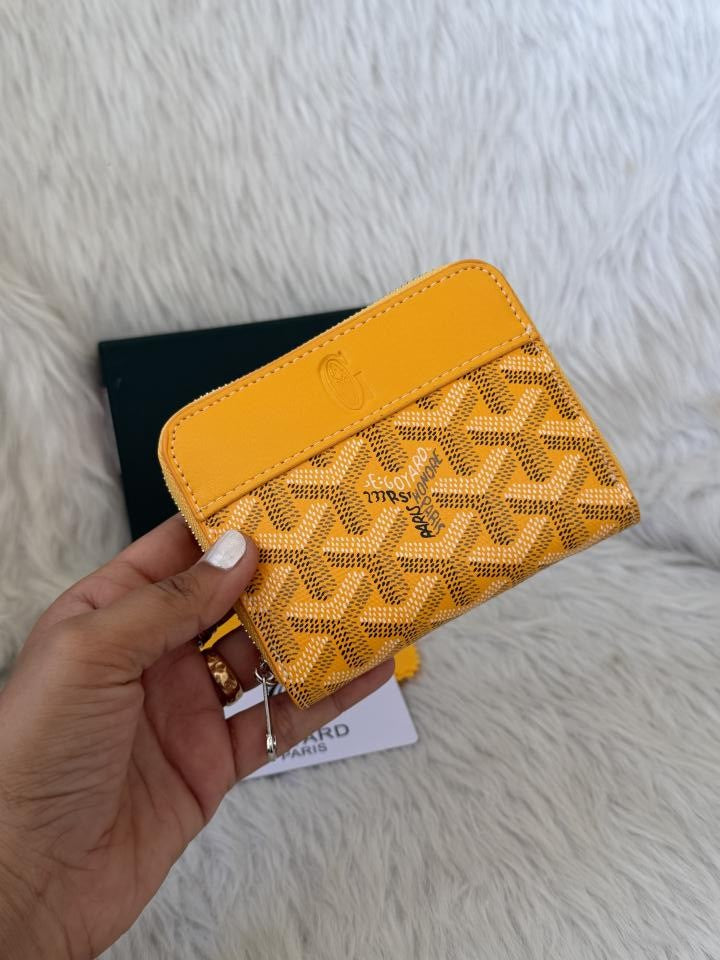 GY Matignon Zip Wallet With Box