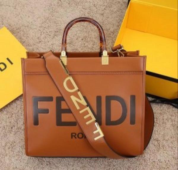 FD roma plain ladies trendy leather handbag big size