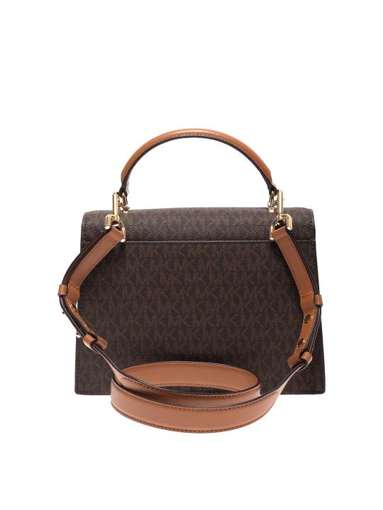 MK Ludlow Signature Leather Satchel Bag with box