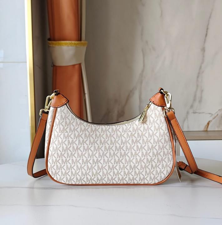 MK Cora Mini Zip Pouchette Signature with OG Box