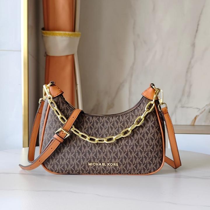 MK Cora Mini Zip Pouchette Signature with OG Box