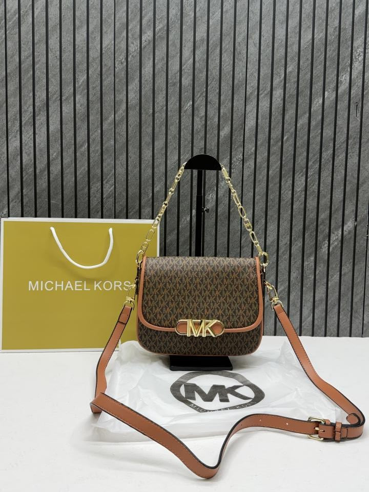 MK Parker Shoulder Bag With CarryBag & DustCover