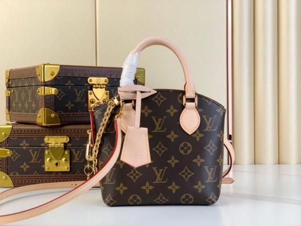 LV LOCKIT MONOGRAM HANDBAG WITH PREMIUM QUALITY BOX