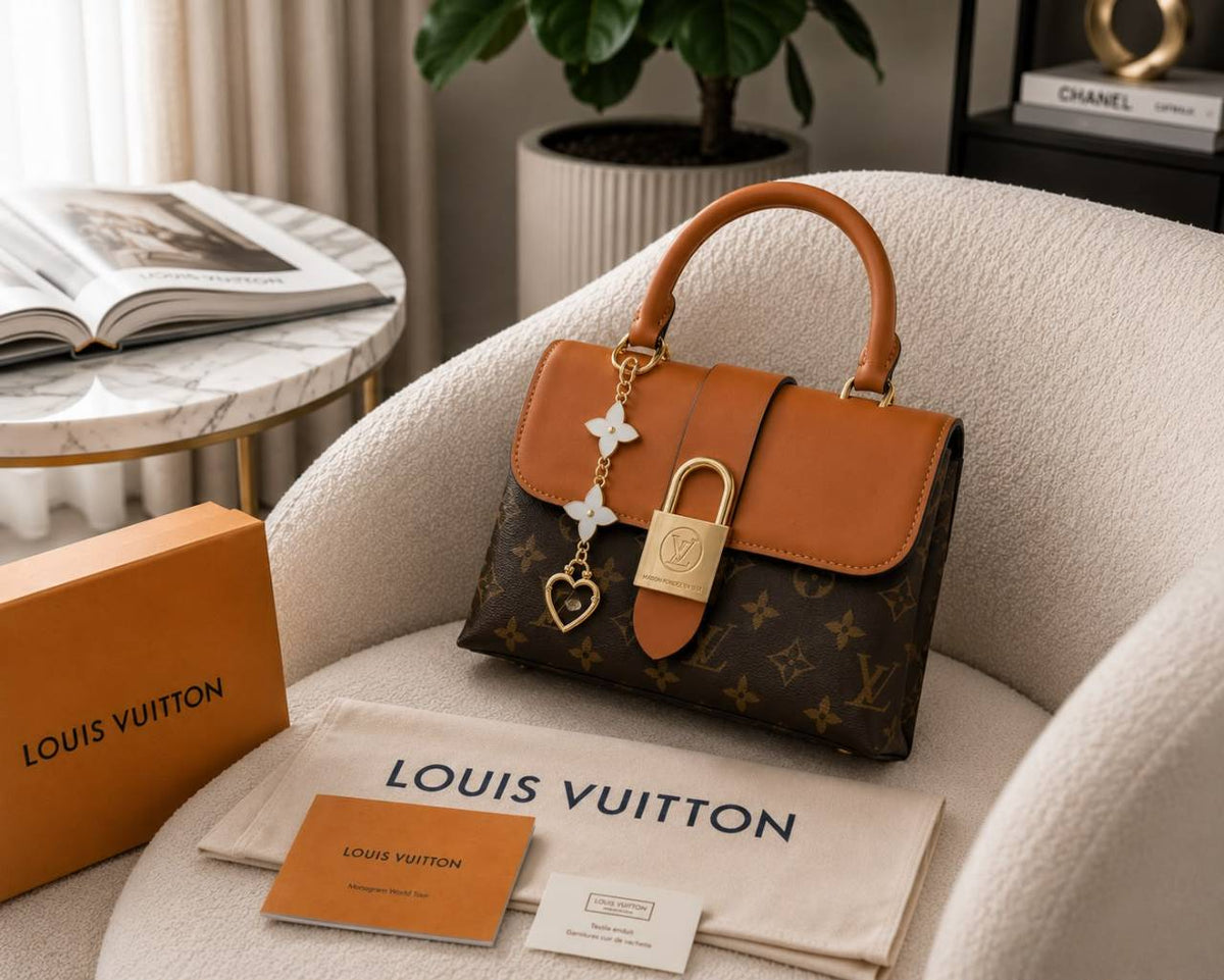 LV LOCKY HANDBAG WITH PREMIUM QUALITY BOX