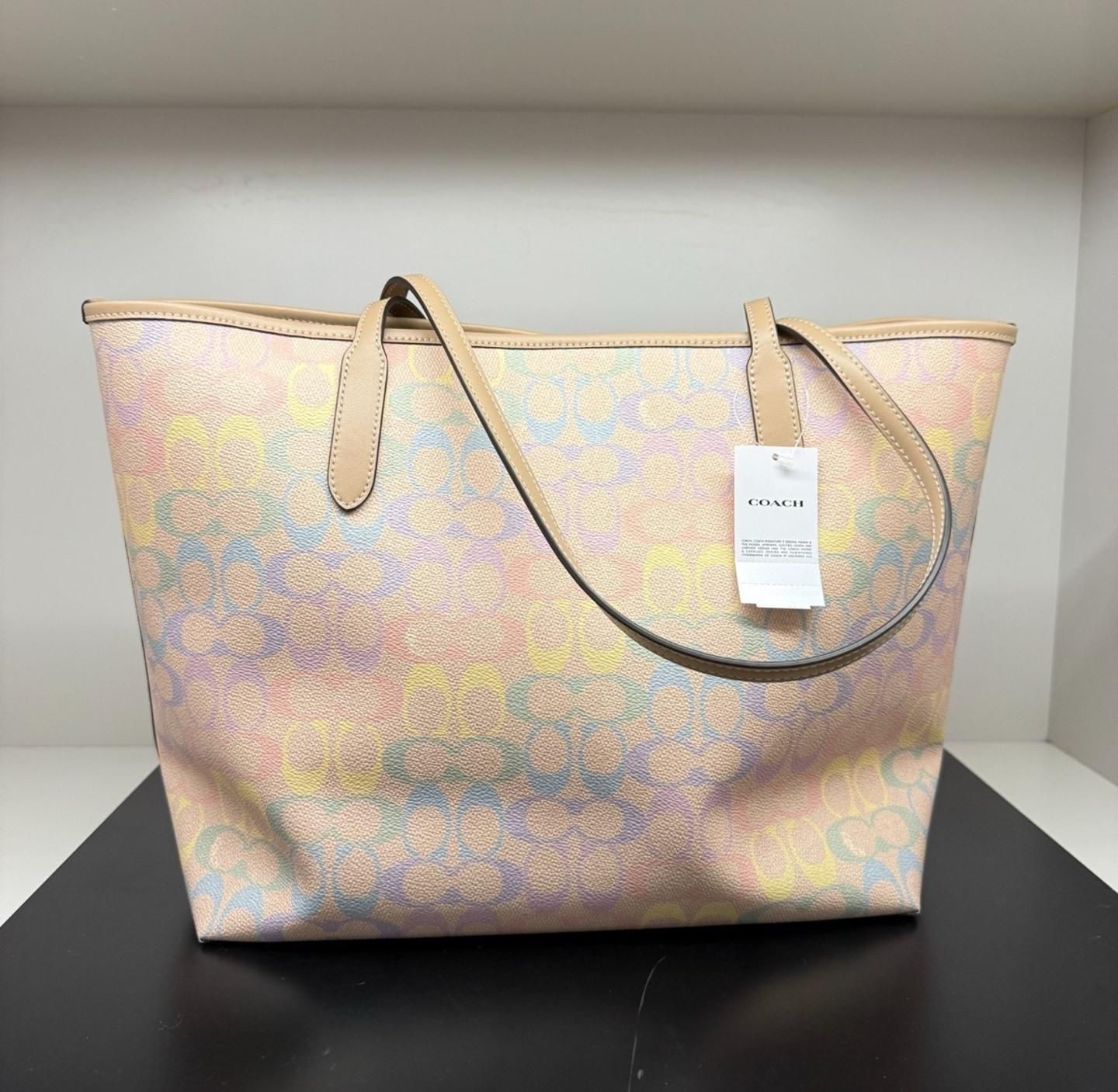 CH City Tote bag in Rainbow Signature Canvas Bag with Box premium quality