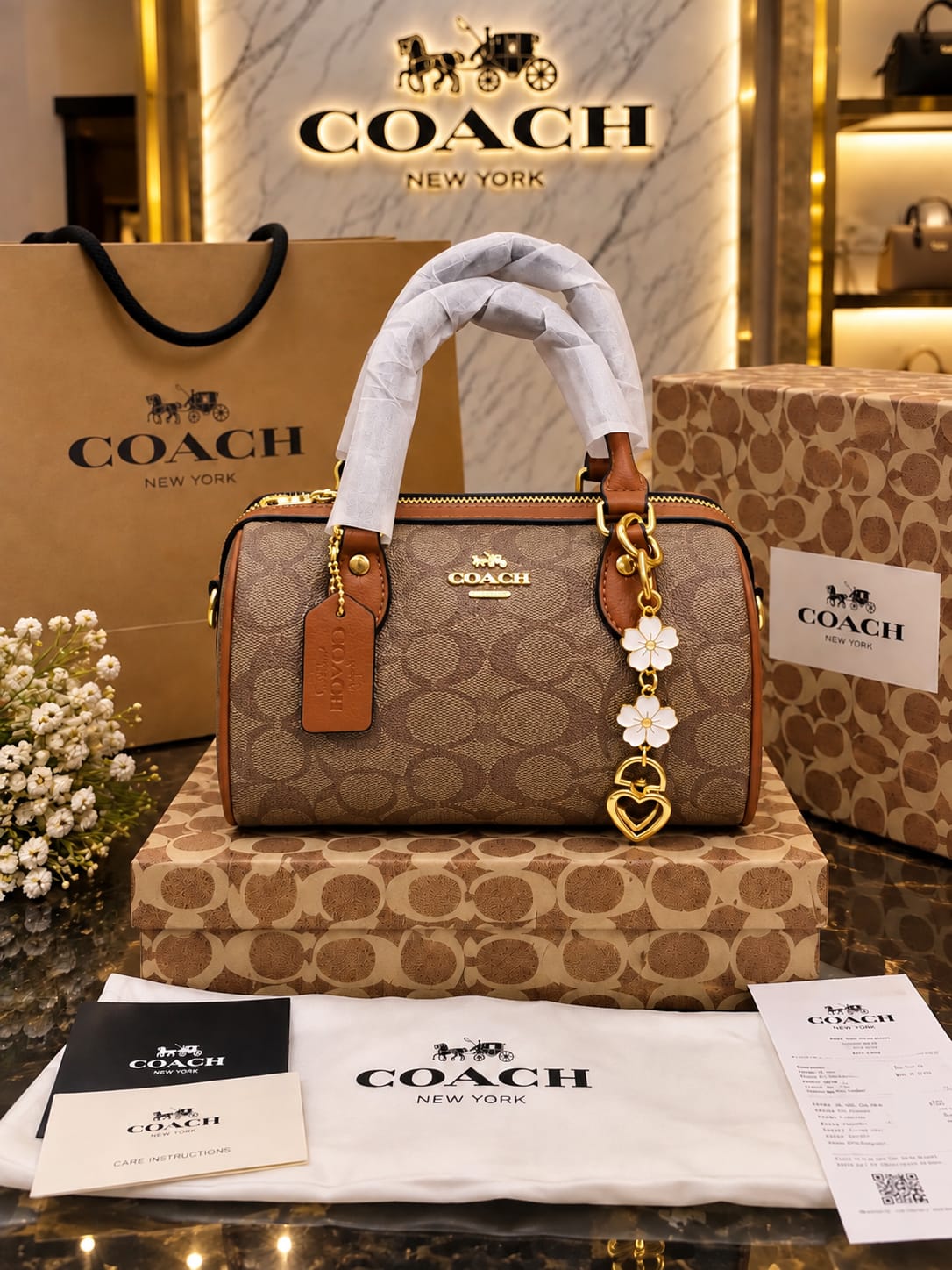 CH rowan speedy mini Duffle bag withpremium quality box