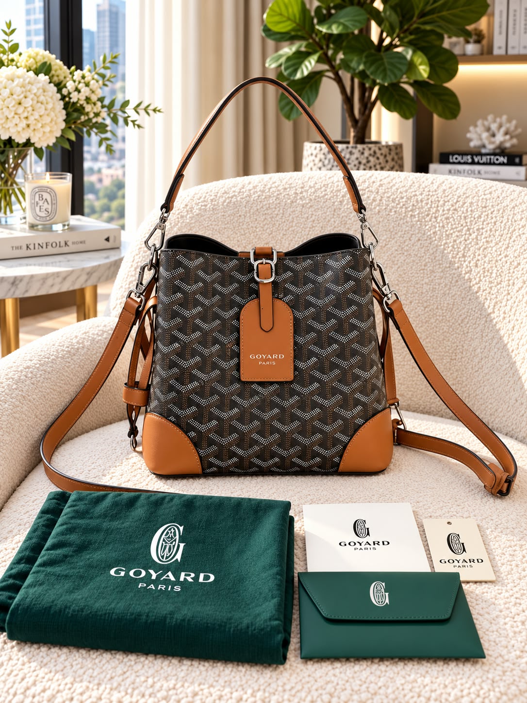 GY bucket bag with premium quality box