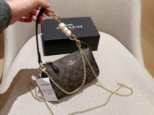 CH Nolita Classy Flower Patch Sling Bag With box