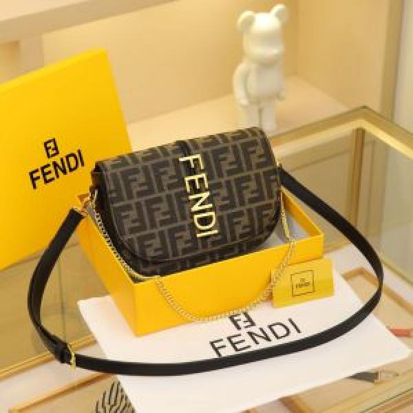 FDi graphy and iconic metal lettering Bag with Box premium quality