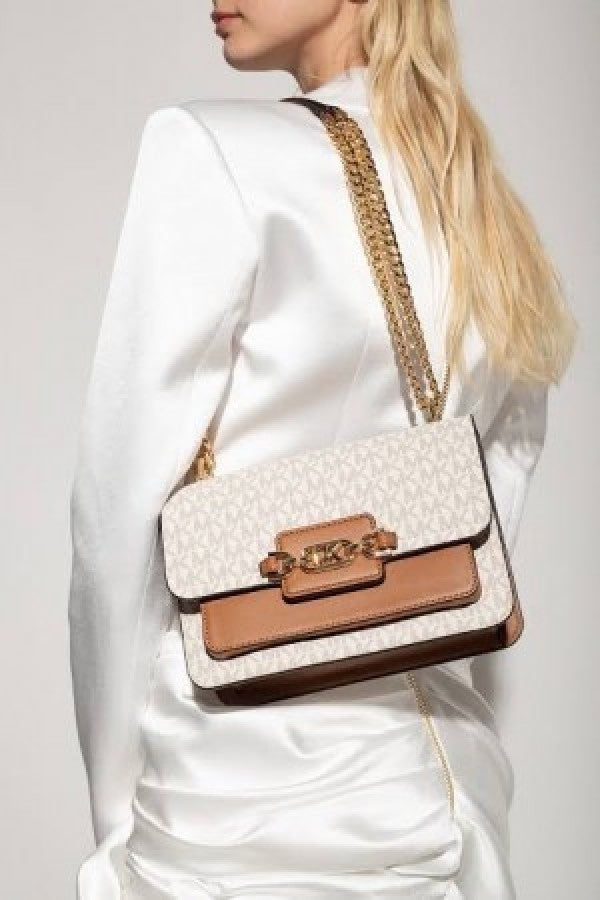 MK HEATHER LARGE SHOULDER BAG WITH BOX