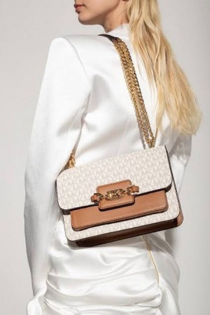 MK HEATHER LARGE SHOULDER BAG WITH BOX