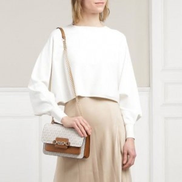 MK HEATHER LARGE SHOULDER BAG WITH BOX