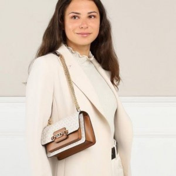 MK HEATHER LARGE SHOULDER BAG WITH BOX