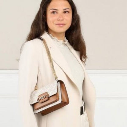 MK HEATHER LARGE SHOULDER BAG WITH BOX