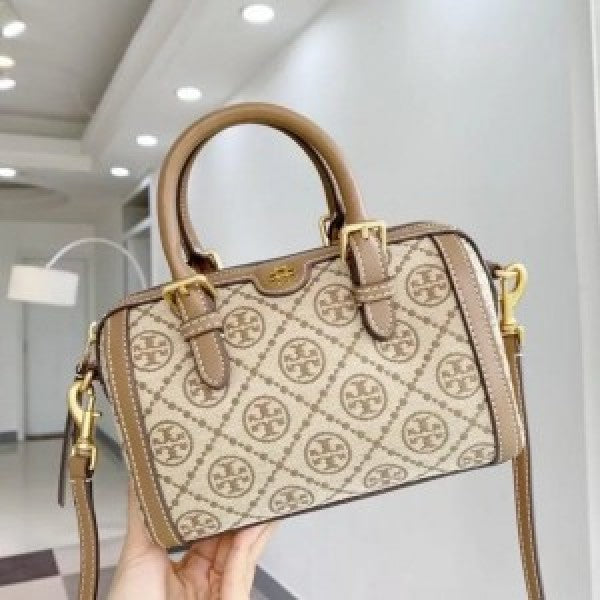 TB T monogram speedy with box