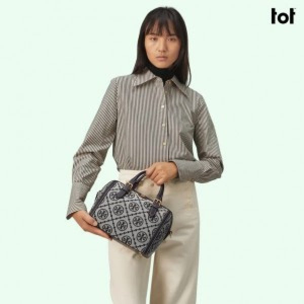 TB T monogram speedy with box