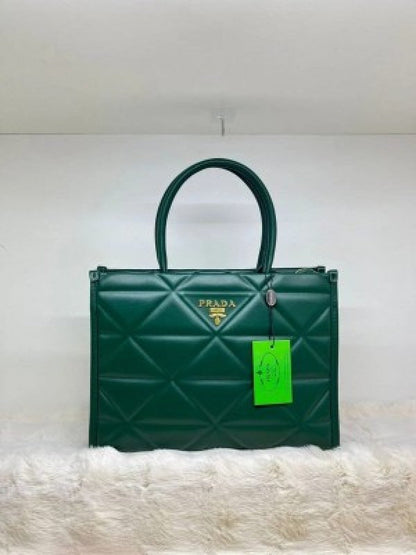 PDa leather symbole tote bag with dust cover &amp; dust bag