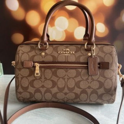 CH Rowan Satchel Signature Canvas Crossbody Bag with box premium quality