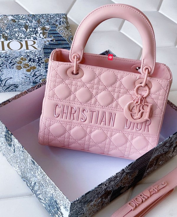 DIO Lite Cannage Ultra Matte Handbag with premium quality box
