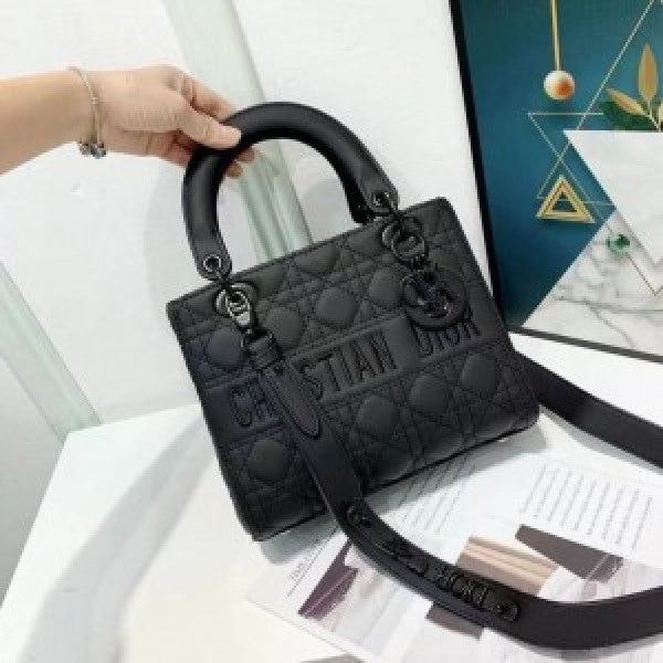 DIO Lite Cannage Ultra Matte Handbag with premium quality box