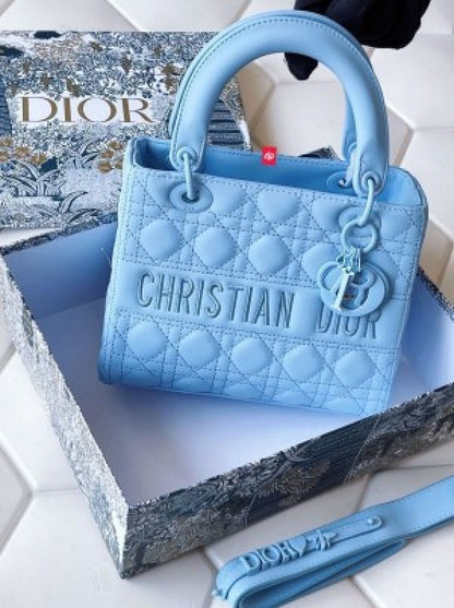DIO Lite Cannage Ultra Matte Handbag with premium quality box