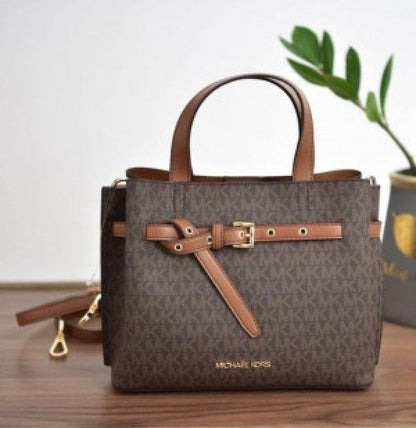 MK MIRROR EMILIA LOGO MINI TOTE BAG WITHOUTBOX