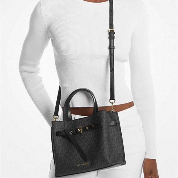 MK MIRROR EMILIA LOGO MINI TOTE BAG WITHOUTBOX