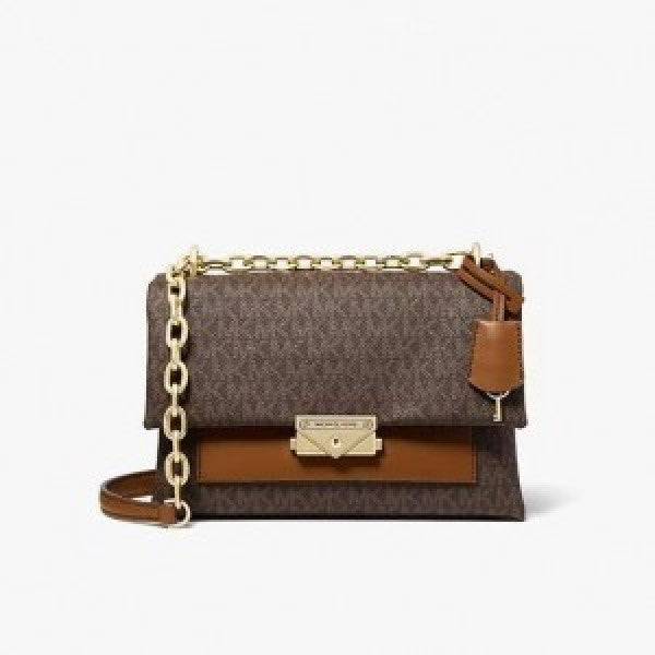 MK Womens Outlet Medium Logo Shoulder Bag