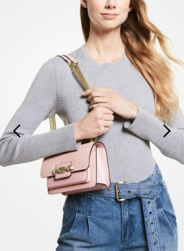 MK HEATHER LARGE SHOULDER BAG WITH BOX