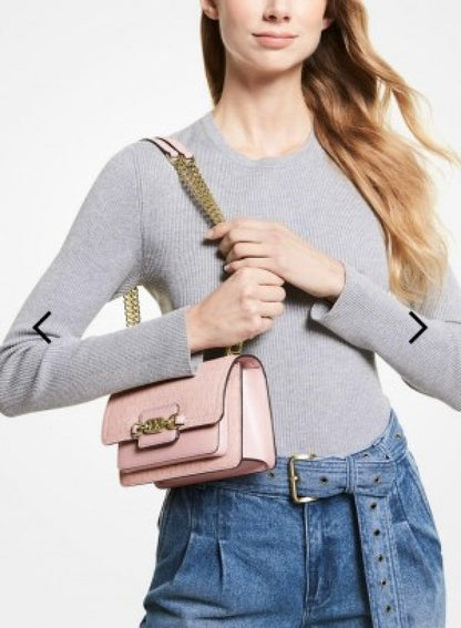 MK HEATHER LARGE SHOULDER BAG WITH BOX