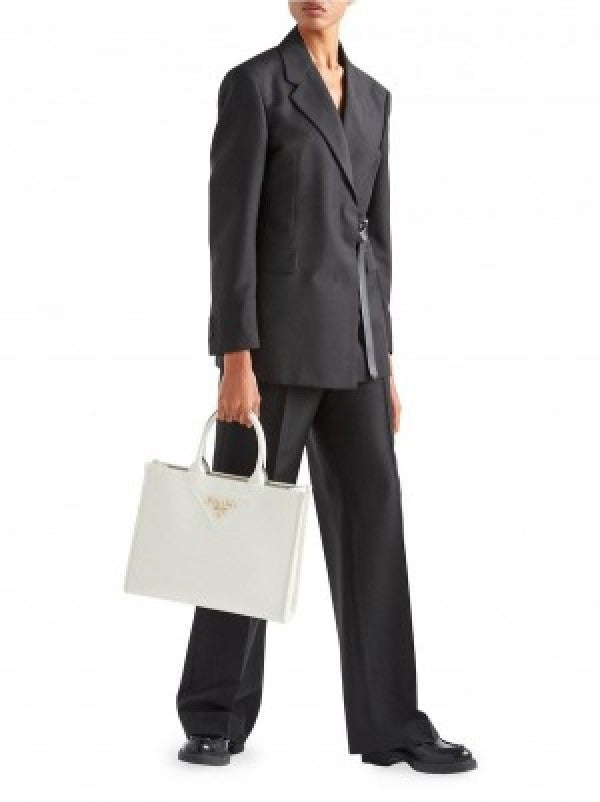 PDa leather symbole tote bag with dust cover &amp; dust bag