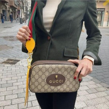 gci neo vintage gg supreme messenger bag with og box
