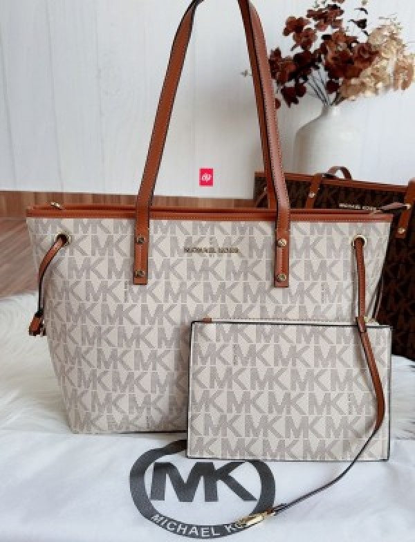 MK Tote Bag With Pouch &amp; Dust Bag