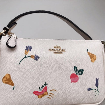 CH Nolita Classy Flower Patch Sling Bag With box