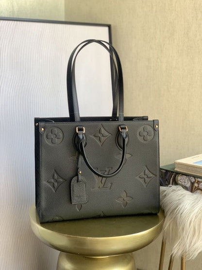 LV onthego bag with og box premium quality