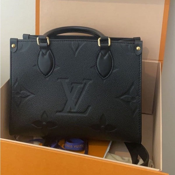 LV onthego bag with og box premium quality