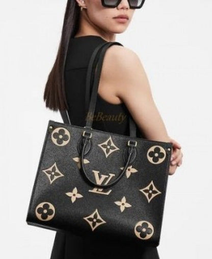LV onthego bag with og box premium quality