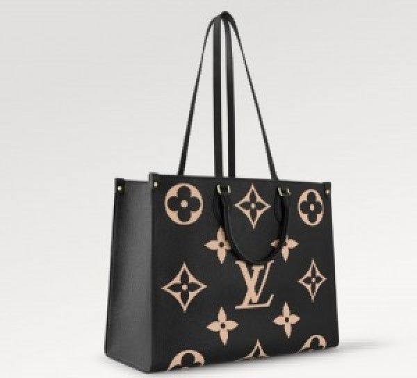 LV onthego bag with og box premium quality