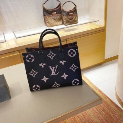 LV onthego bag with og box premium quality